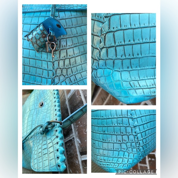 Bottega Veneta Crocodile Cocolave Tote - Picture 10 of 15